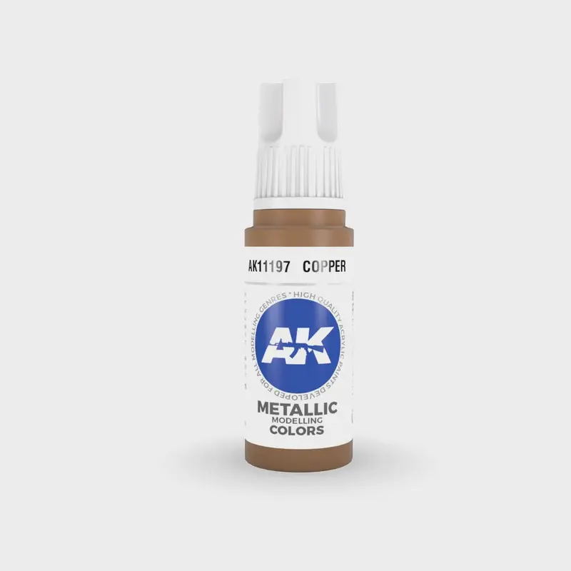 AK Interactive 3Gen Acrylics - Copper 17ml