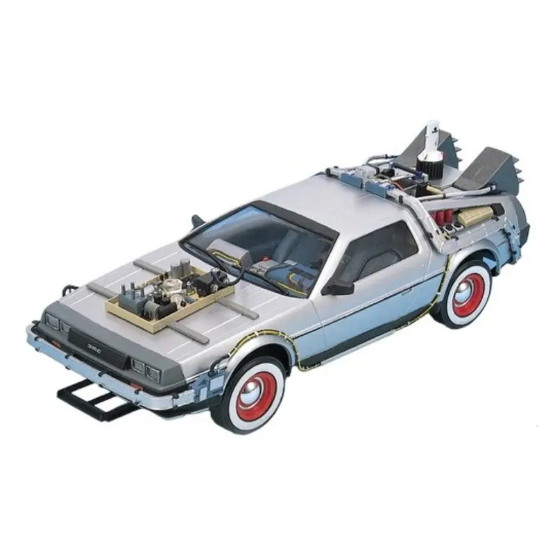 1/24 Back to the Future DeLorean from Part III and Railroad Ver.