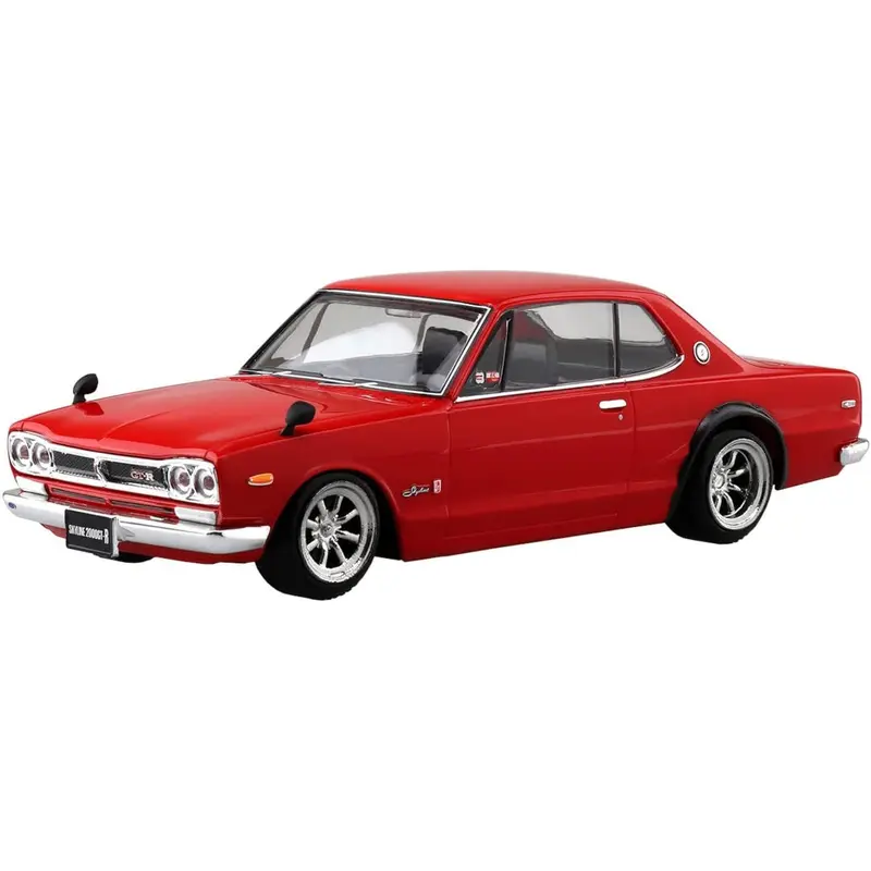 1/32 Nissan Skyline 2000 Gt-r Custom Wheel Red
