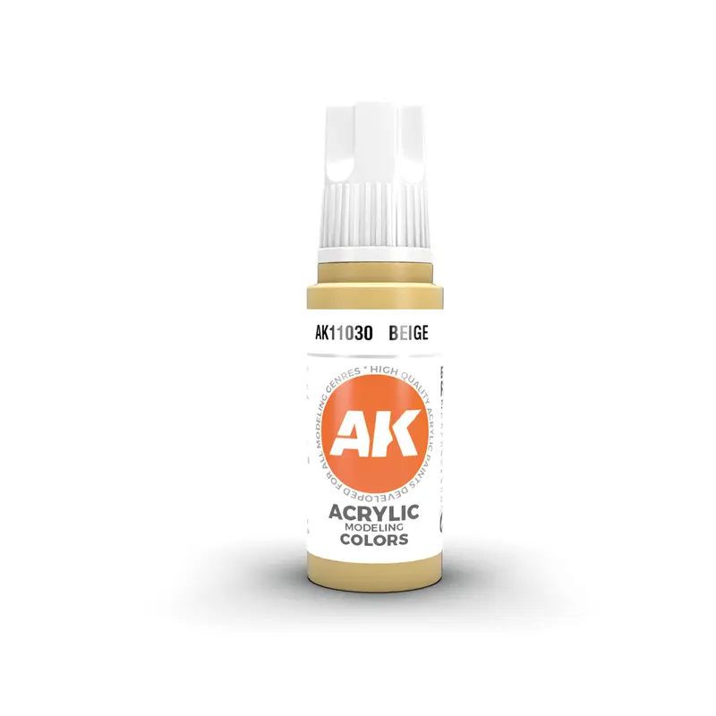 AK Interactive 3 Gen Acrylic Modeling Colors 17ml - Beige