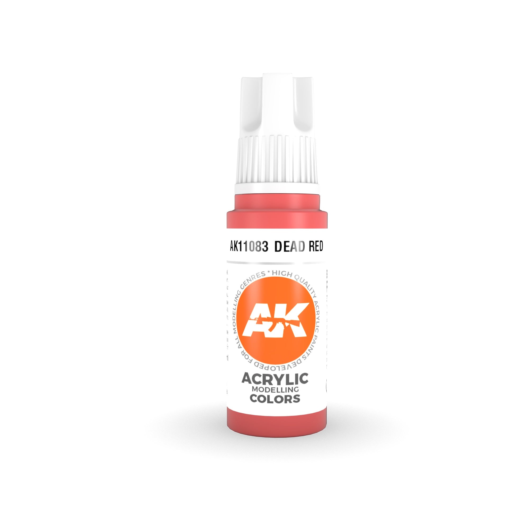 AK Interactive 3 Gen Acrylic Modeling Colour 17ml - Dead Red
