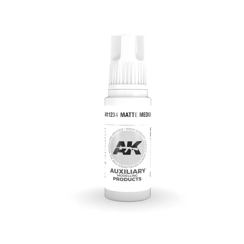 AK Interactive 3 Gen Acrylic Modeling Colour 17ml - Matte Medium