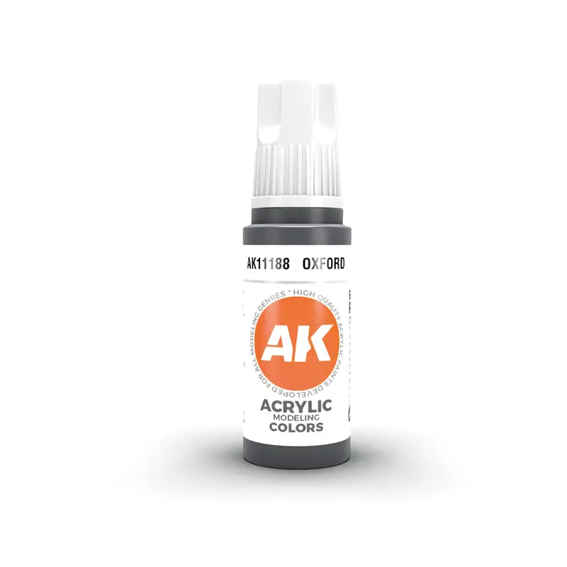 AK Interactive 3 Gen Acrylic Modelling Paint 17ml - Oxford
