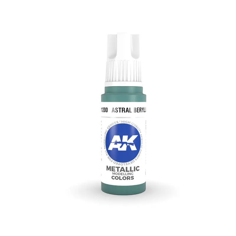 AK Interactive 3 Gen Acrylic Paint 17ml - Astral Beryllium