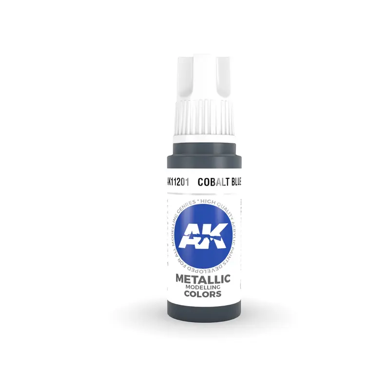 AK Interactive 3 Gen Acrylic Paint 17ml - Cobalt Blue
