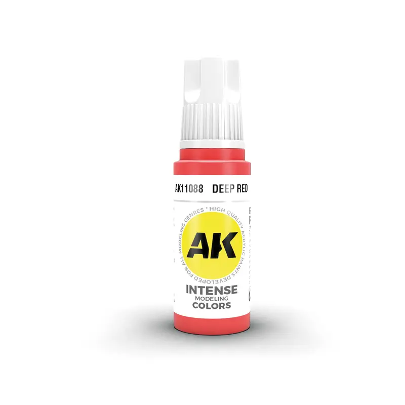 AK Interactive 3 Gen Acrylics Modelling Paint 17ml - Deep Red