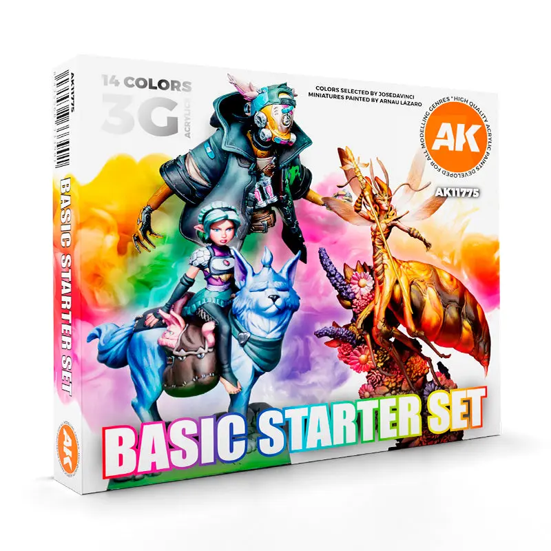AK Interactive 3 Gen Basic Starter Set
