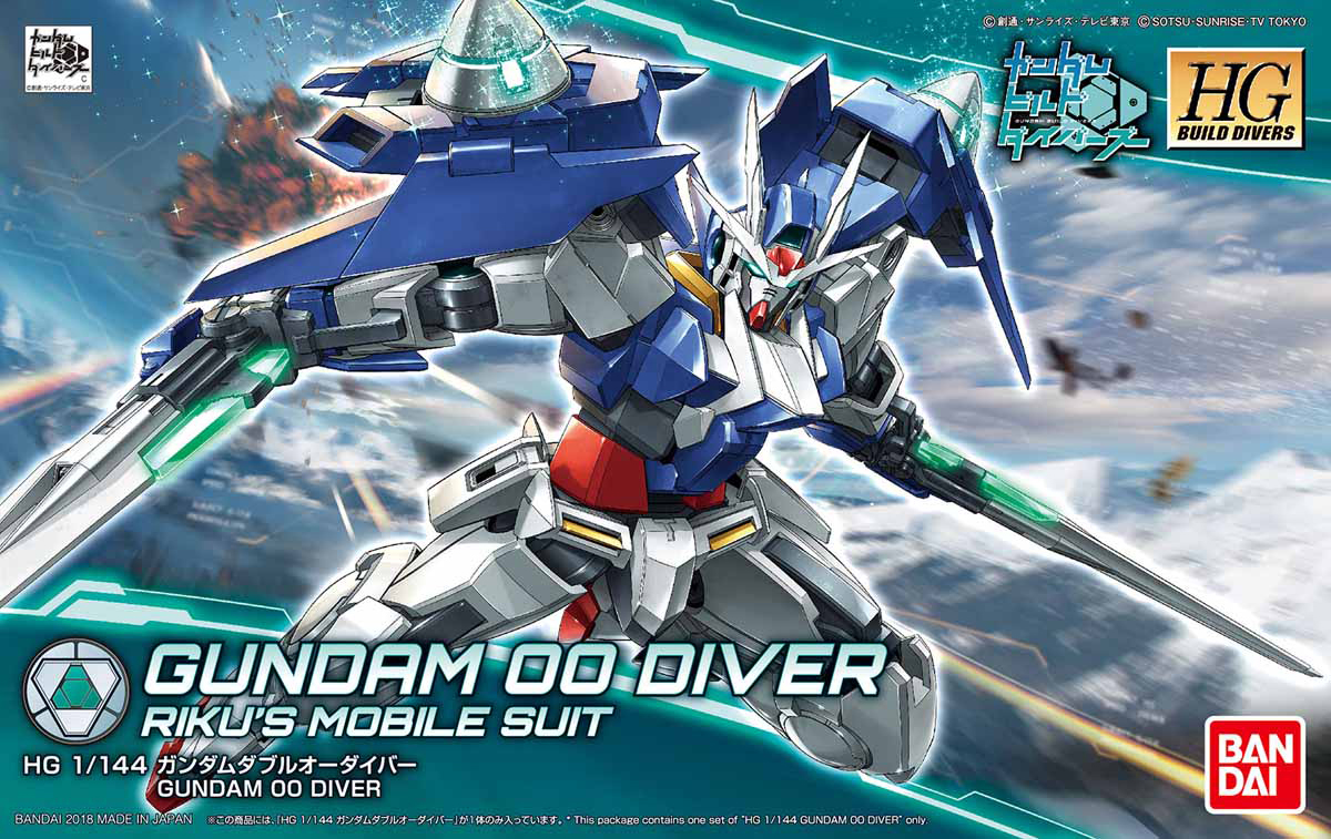 1/144 Hgbd Gundam 00 Diver