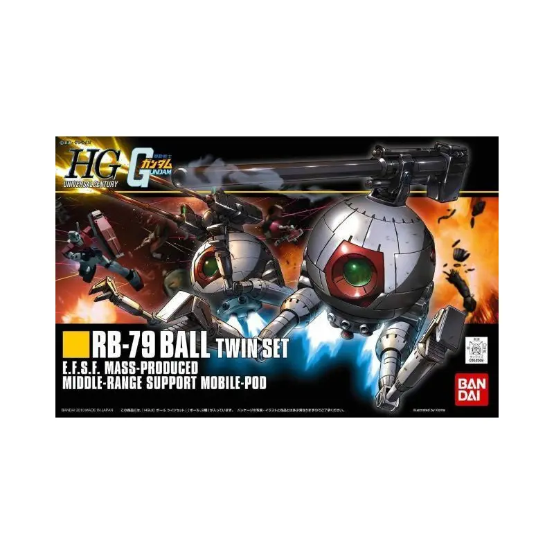 1/144 HGUC BALL TWIN SET