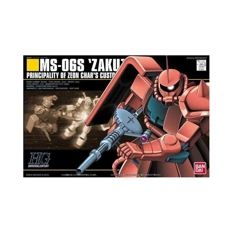 1/144 Hguc Ms-06S Zaku Ii