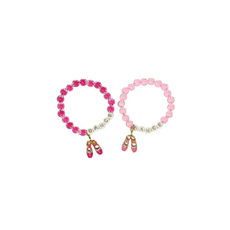 Dance Letter Bead Bracelet