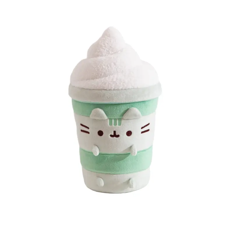 Pusheen Sips Matcha Drink