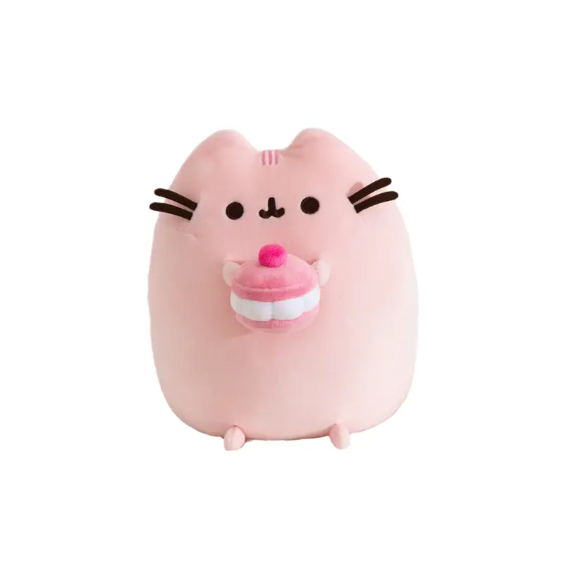 Pusheen Snackable Plush Cherry Macaron