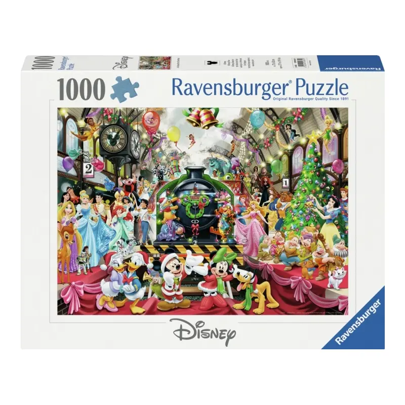 1000 pc Puzzle - Disney All Aboard for Christmas
