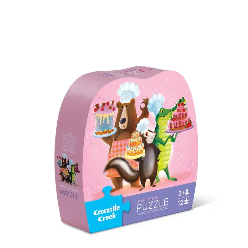 12 pc Mini Puzzle - Sweet Treats