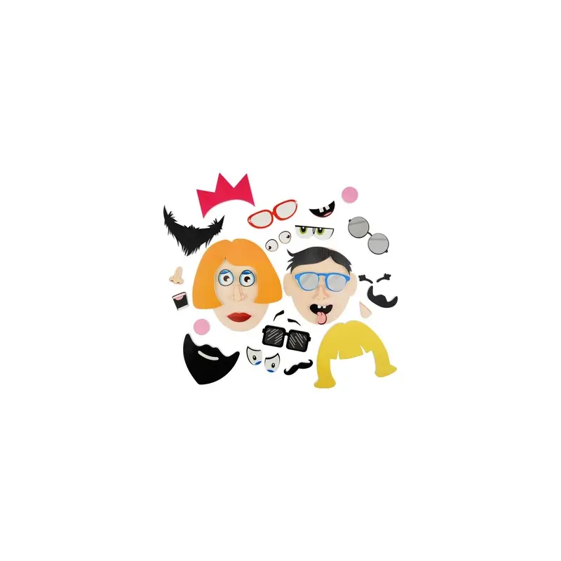 Bath Time Stickers - Silly Faces