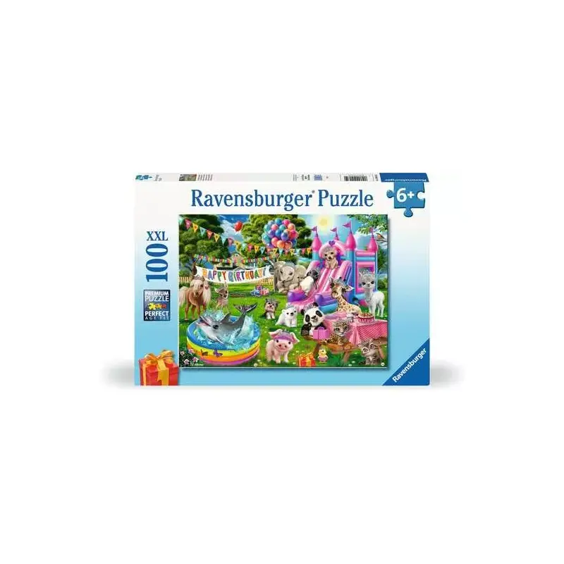 100 pc Puzzle - Tiara Birthday Party