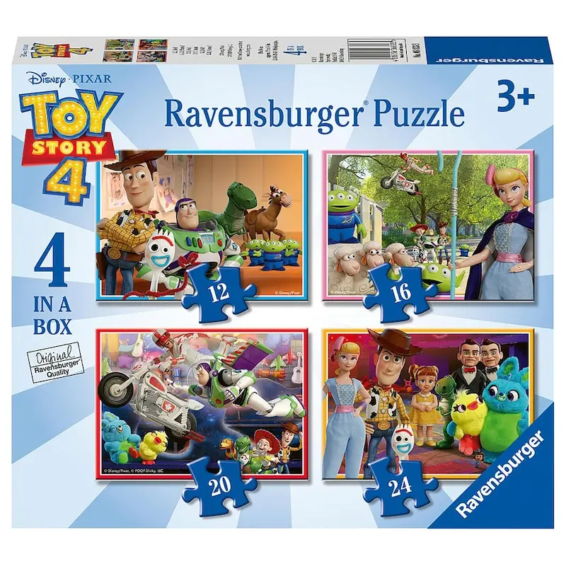 4 in a Box Puzzle - Disney Toy Story