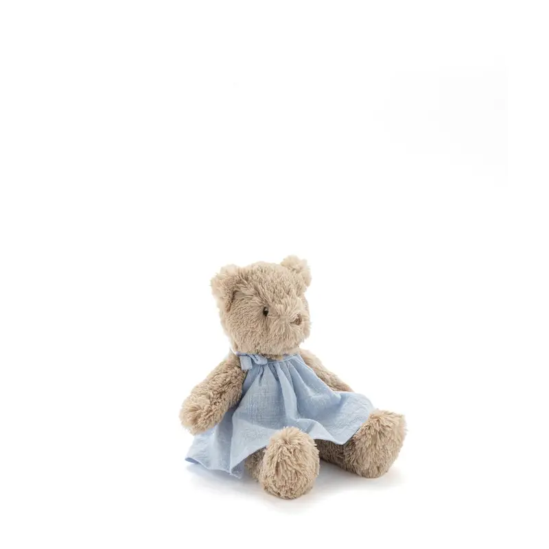 Baby Honey Bear - Baby Blue Dress