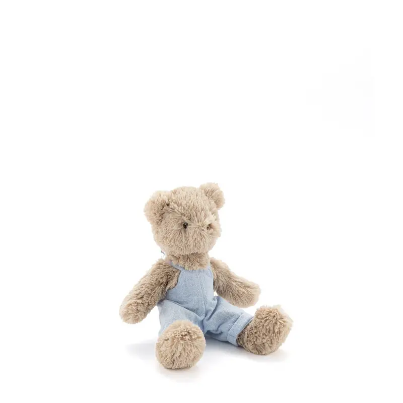 Baby Honey Bear - Baby Blue Overalls