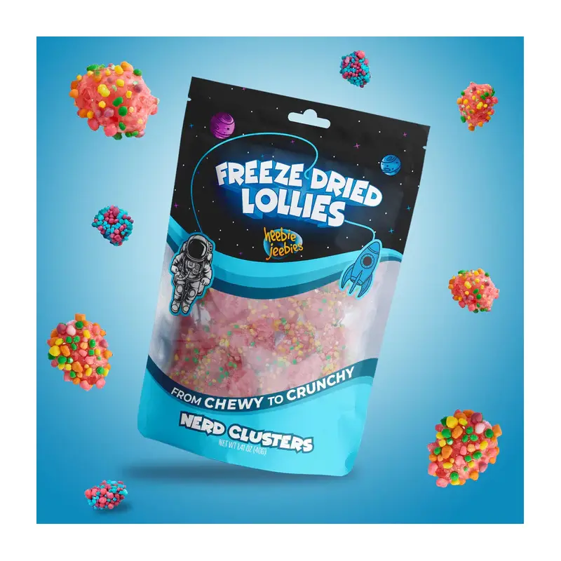 Freeze Dried Lollies Large - Nerd Clusters