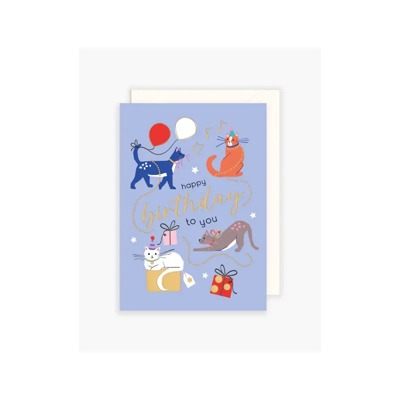 Happy Birthday to You - Cats