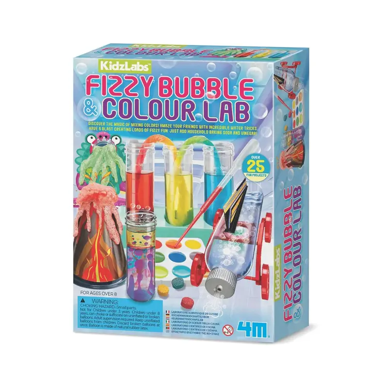 Kidzlabs - Fizzy Bubble & Colour Lab