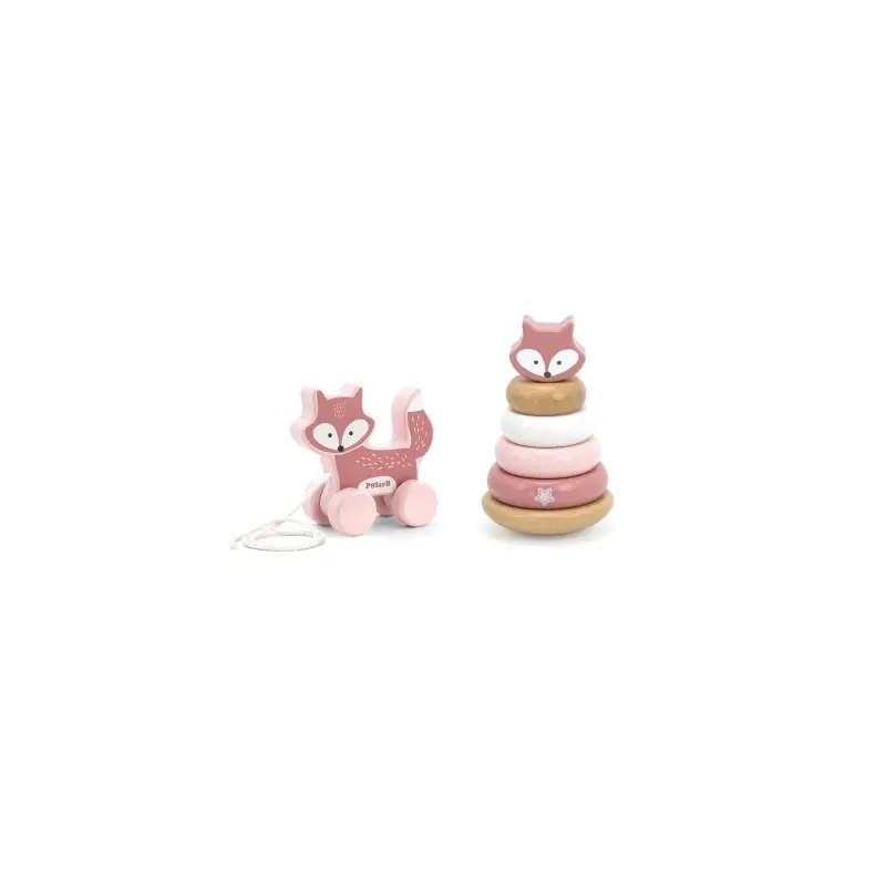 Pull Along And Stacking Set - Fox