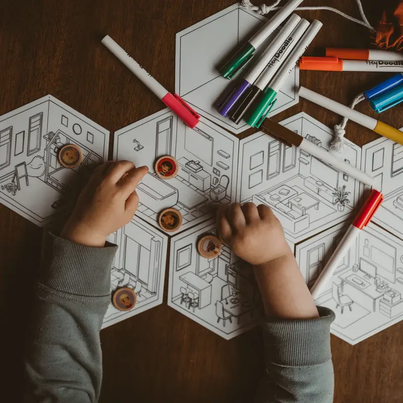 Reusable Silicone Playscape Tiles / At Home