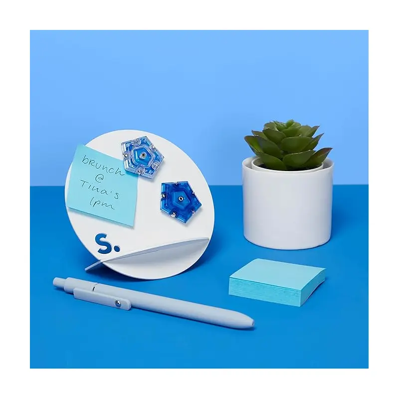 Speks Round Show Off Stand - White