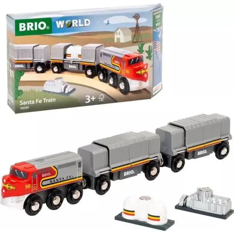 Brio Santa Fe Train 36089