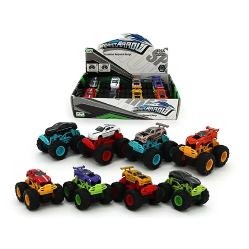 Die Cast Pull Back Monster Car - 9cm