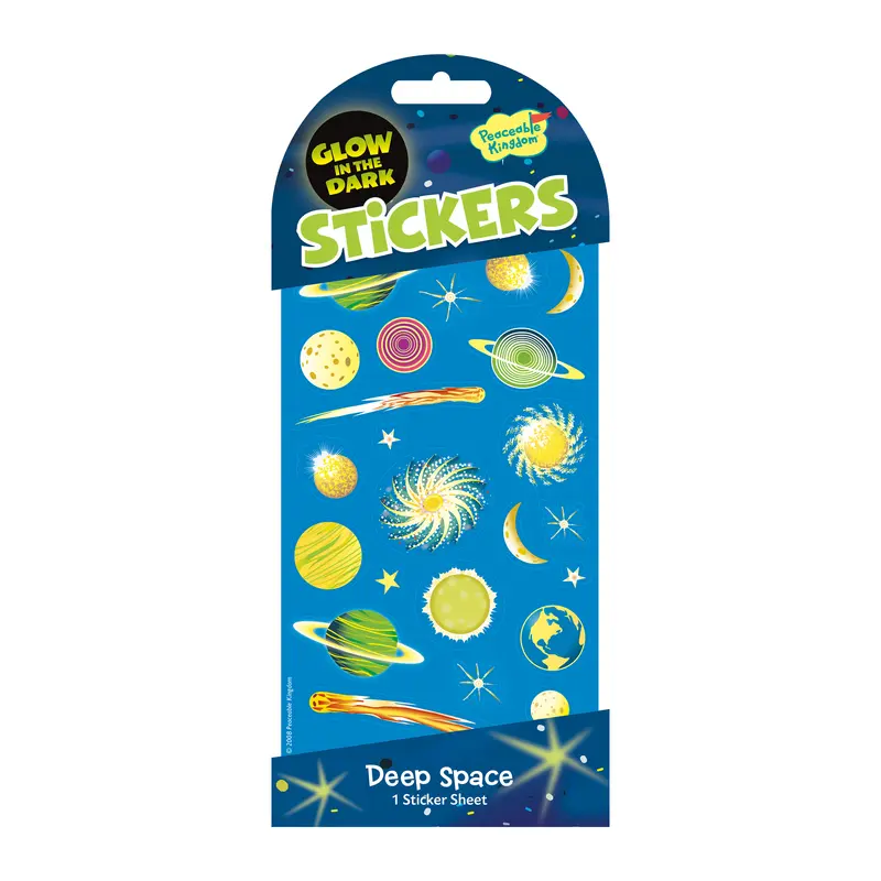 Glow In The Dark Stickers - Deep Space