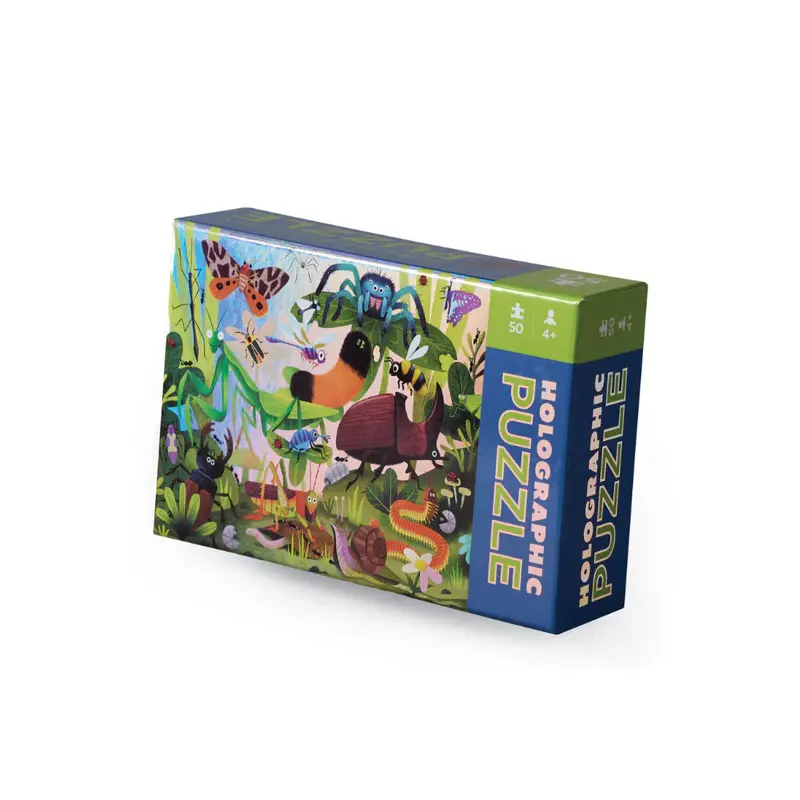 Holographic Puzzle 50 pc - Backyard Bugs