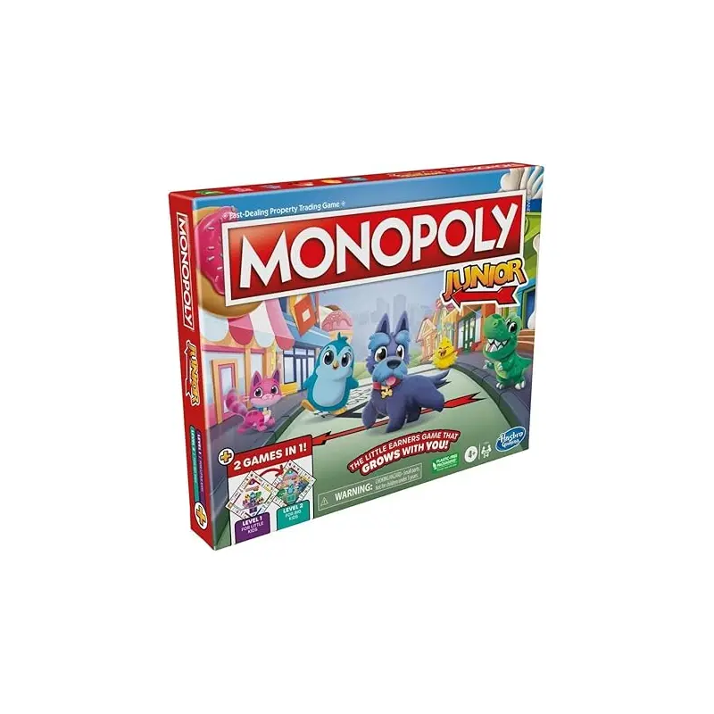 Monopoly Junior 2 Games In 1