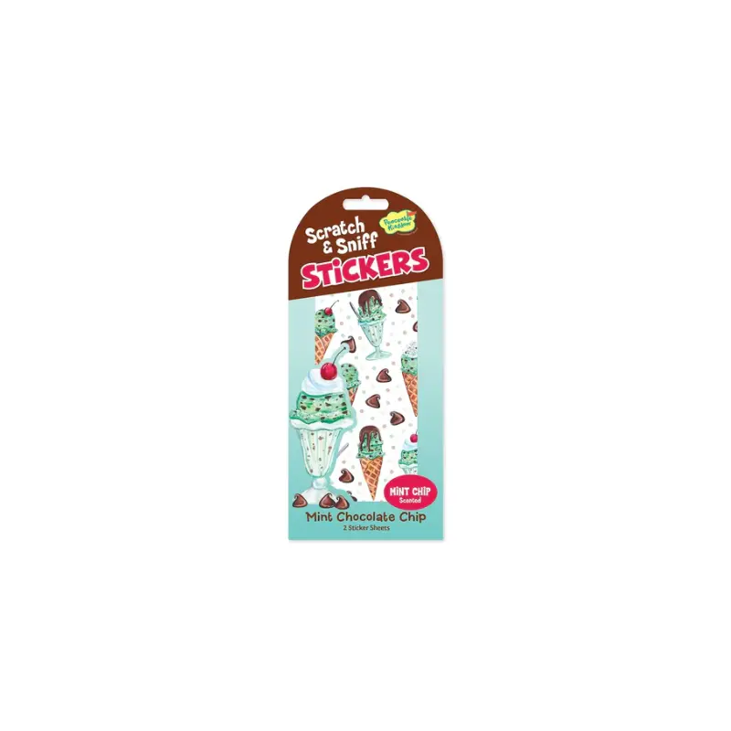 Scratch & Sniff Sticker - Mint Chocolate Chip