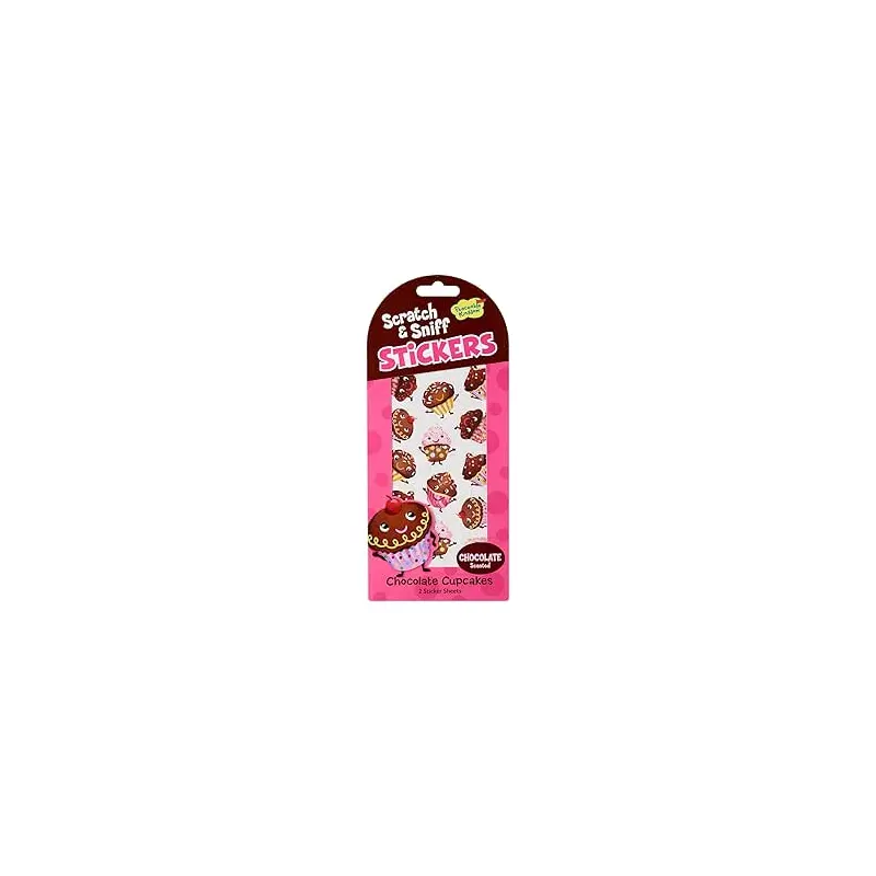 Scratch & Sniff Stickers -  Chocolate Cupcakes