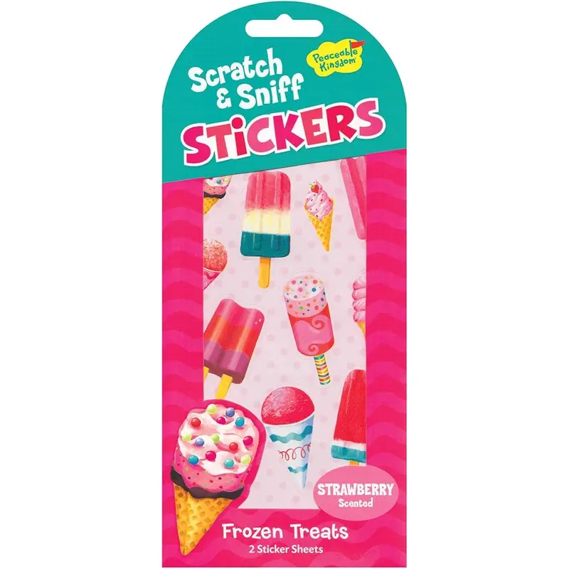 Scratch & Sniff Stickers - Frozen Treats