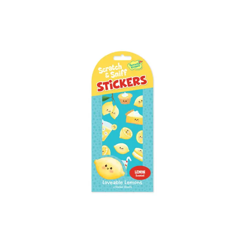 Scratch & Sniff Stickers - Lemon
