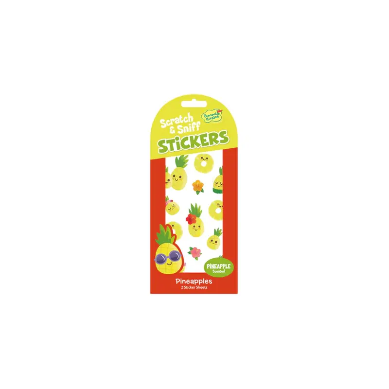 Scratch & Sniff Stickers - Pineapple