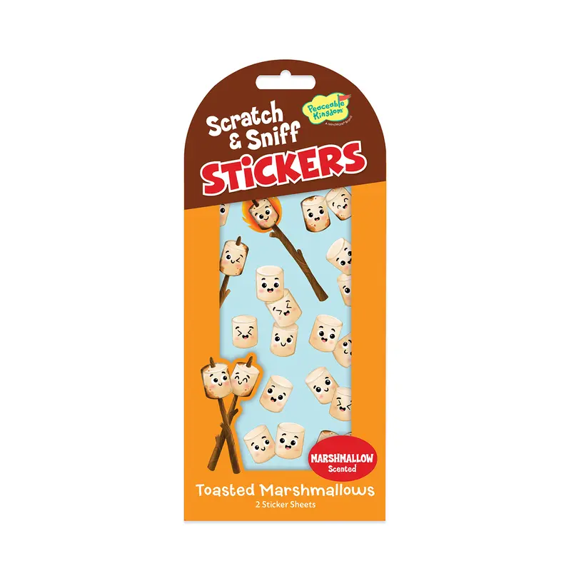 Scratch & Sniff Stickers  - Toasted Marshmallow