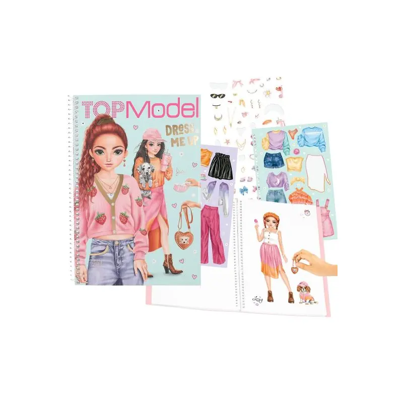 TOPModel - Sticker Book - Dress Me Up