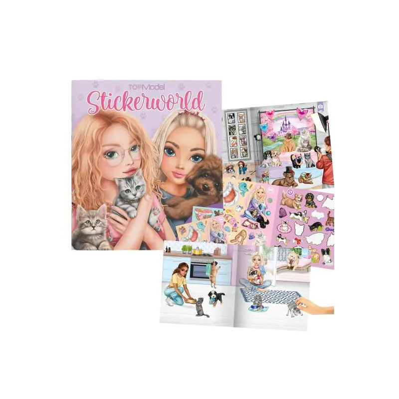 TOPModel - Stickerworld - Kitty Doggy