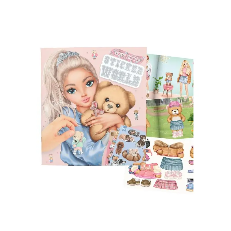 TOPModel Stickerworld - Team Teddy