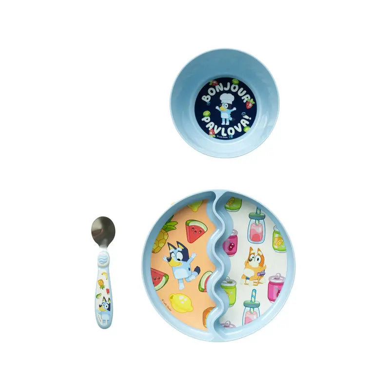 Bluey 3 Piece Feeding Set