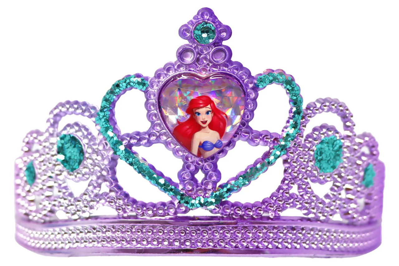 Disney Princess Ariel Heart Gemstone & Glitter Crown