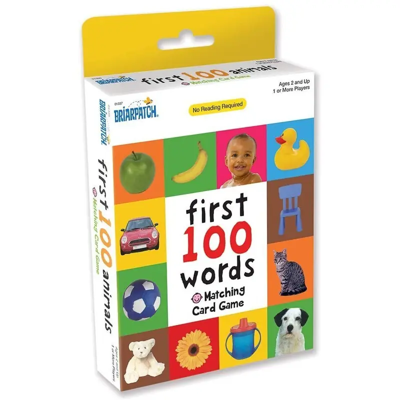 First 100 Words Matching Cards