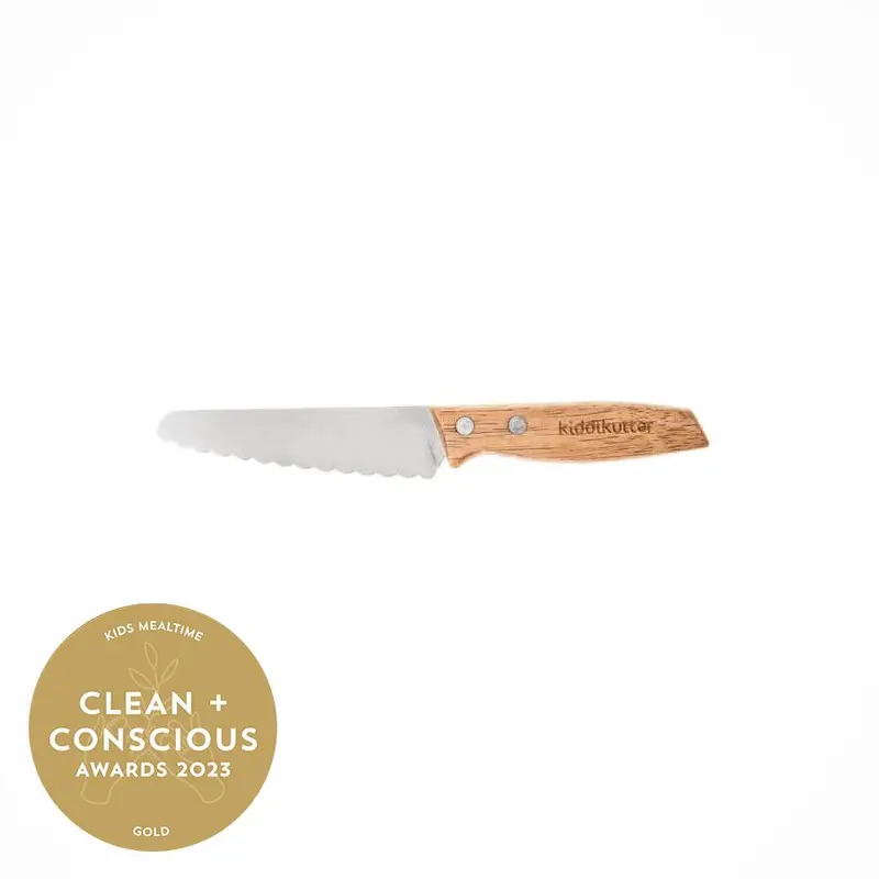 Kiddikutter - Wooden Handled Child Safe Knife