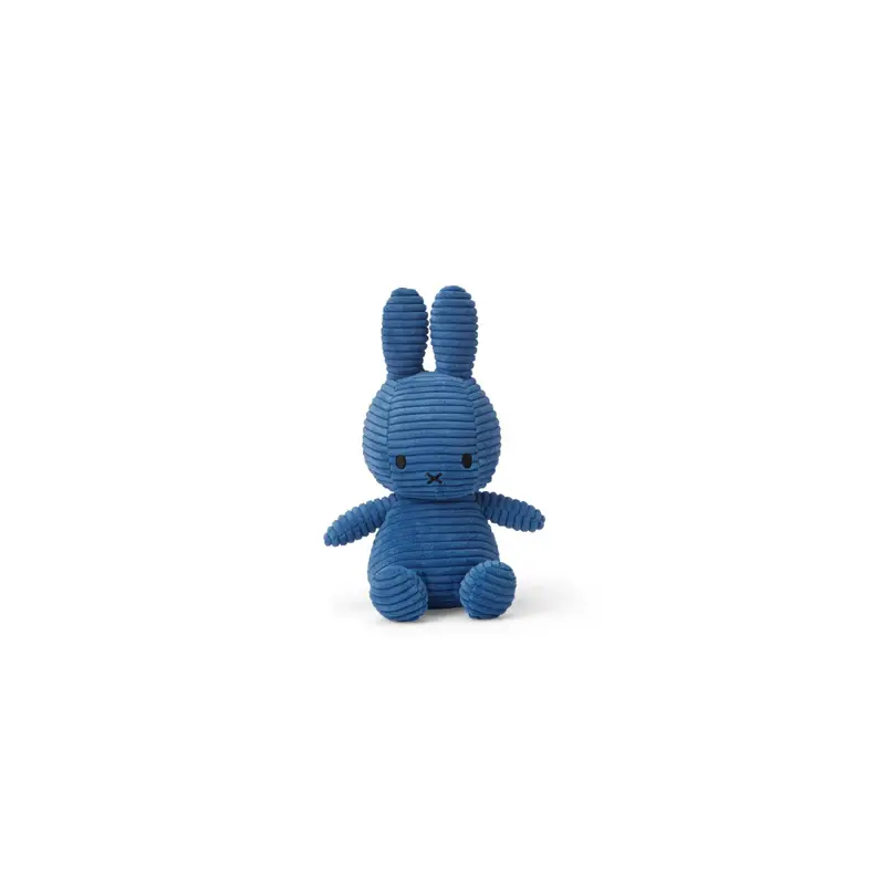 Miffy ECO Corduroy Kobalt Blue - 23cm