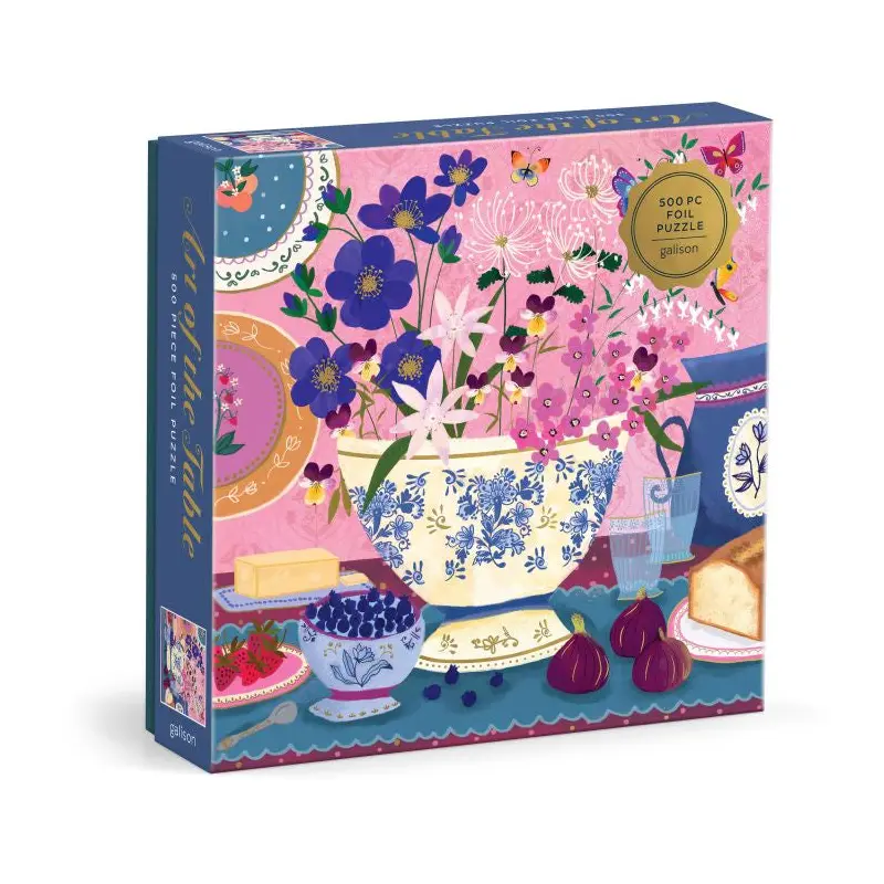 500pc Foil Puzzle -Joy Laforme Art of the Table